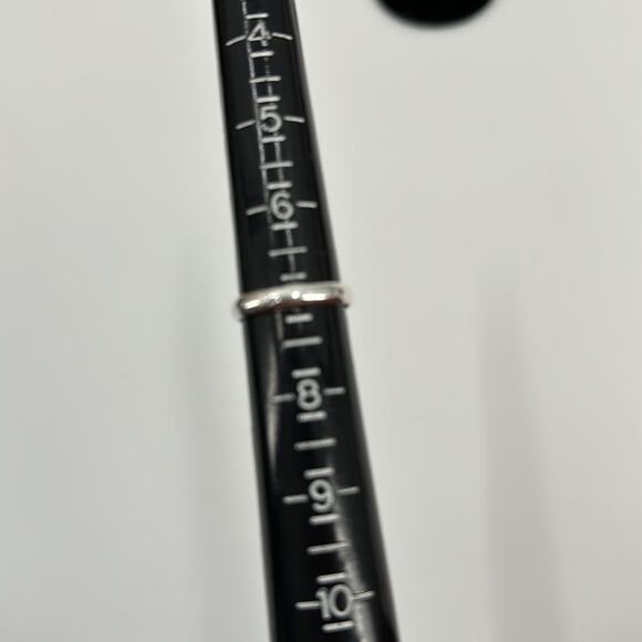 Clear quartz silver ring size 7 - Picture 4 of 4